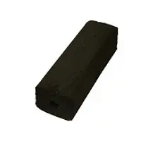 Coconut shell charcoal briquette rectangle shape